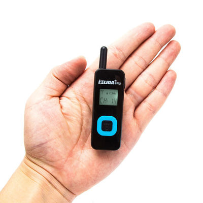 Pequeno mini walkie-talkie sem fio para comunicação profissional em UHF 400-480MHz