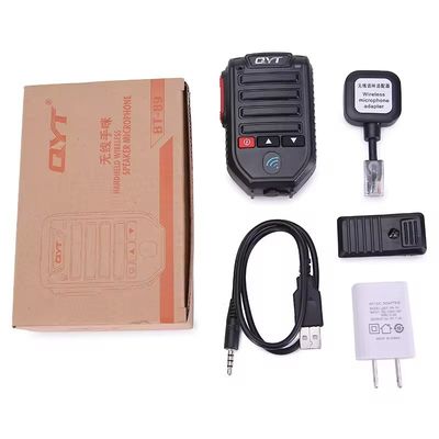 BT-89/BT89 Micrófono sem fio de 10 metros para QYT Duas vias de rádio Micrófono de 95g