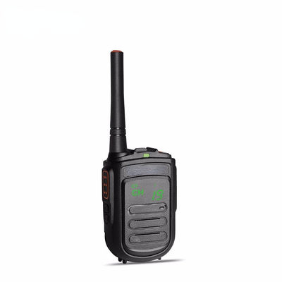 Modo de modulação UHF VHF FM 90mm*61mm*30mm CE Certificado Mini Digital Walkie Talkie