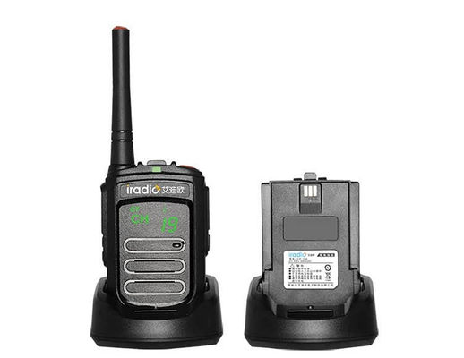 Modo de modulação UHF VHF FM 90mm*61mm*30mm CE Certificado Mini Digital Walkie Talkie