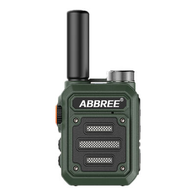 ABBREE AR-63 Wireless Walkie talkie para caça Camo colorido/brown talk alcance 3km-10km