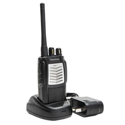 Walkie Talkie UHF portátil profissional com estabilidade de frequência e criptografia de 2,5 ppm