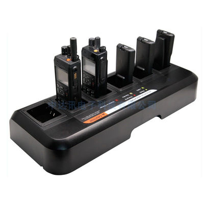 Carregador multicanal Walkie Talkie para MTP3100 Saída 12V-1A personalizável e durável