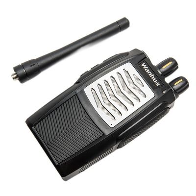 Walkie Talkie UHF portátil profissional com estabilidade de frequência e criptografia de 2,5 ppm