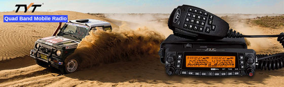 TYT TH-9800 Car Radio 50W Walkie Talkie com 100 km de alcance e 209 canais de armazenamento