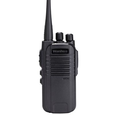 Impedância da antena 50Ω Wanhua Walkie-Talkie UHF 403-480MHz Canal com Receptor Tour