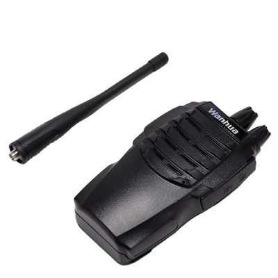 2W de potência de saída Walkie Talkie com impedância de antena de 50Ω e bateria recarregável