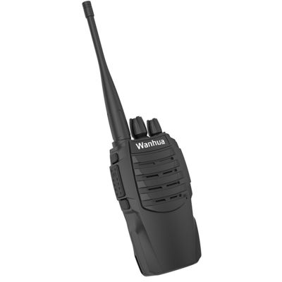 2W de potência de saída Walkie Talkie com impedância de antena de 50Ω e bateria recarregável