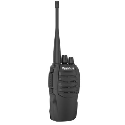 2W de potência de saída Walkie Talkie com impedância de antena de 50Ω e bateria recarregável