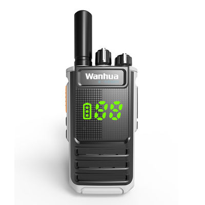 Walkie Talkie profissional de mão UHF codificado de 400-470 MHz com bateria de longa duração