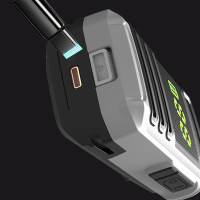 Walkie Talkie profissional de mão UHF codificado de 400-470 MHz com bateria de longa duração