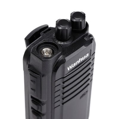 2023 6W UHF Walkie Talkie portátil de duas vias Estação de rádio Transceptor Comunicador com carregamento USB