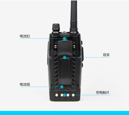 Baofeng UV5R GTS760 Carregamento direto USB de alta potência Walkie-Talkie à prova d'água