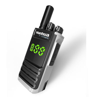 Suporte OEM/ODM Walkie-Talkies de 2W com grande capacidade de bateria e 16 canais de armazenamento