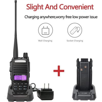 Transmissor de rádio de longo alcance Zello Walkie Talkie BF-8201 Uhf para caminhadas profissionais