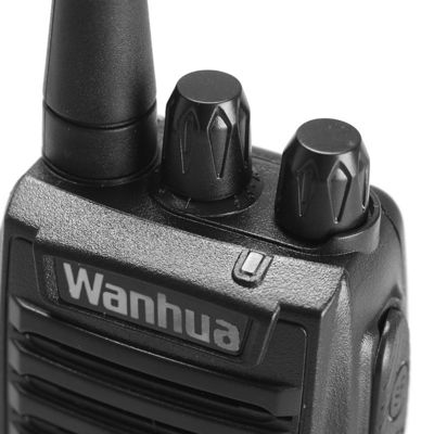170g 2W UHF Intercomunicação personalizada de longo alcance Wanhua WH27G Rádios sem fio Walkie-Talkie