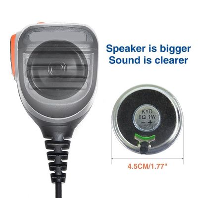 BF AR-780 Microfone Porta-vozes à prova d'água para Baofeng UV-9R PLUS Walkie Talkie