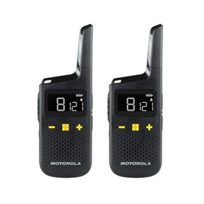 100g Twin Pack XT185 Walkie Talkie Não licenciado Rádio comercial de dois sentidos para longo alcance