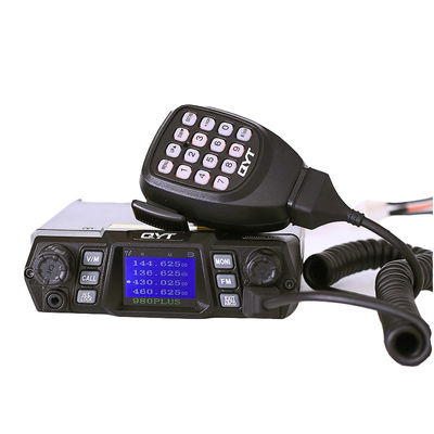 QYT KT-980plus Car Mobile Radio VHF 75W UHF 15-30km Walkie Talkie para veículo