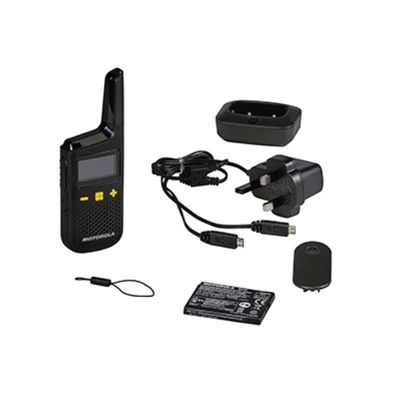 100g Twin Pack XT185 Walkie Talkie Não licenciado Rádio comercial de dois sentidos para longo alcance