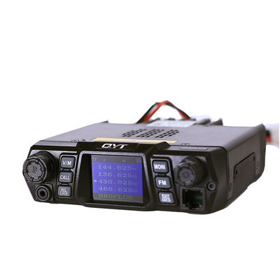 QYT KT-980plus Car Mobile Radio VHF 75W UHF 15-30km Walkie Talkie para veículo
