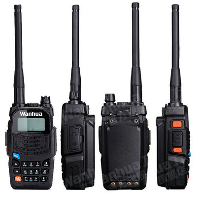 Rádio de longo alcance WKTK UV6S Moldes privadas Walkie Talkies UHF portáteis de duas vias