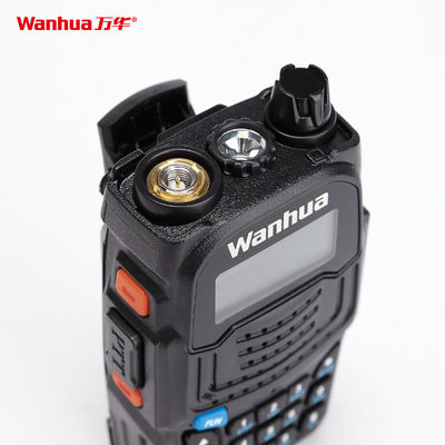 Rádio de longo alcance WKTK UV6S Moldes privadas Walkie Talkies UHF portáteis de duas vias