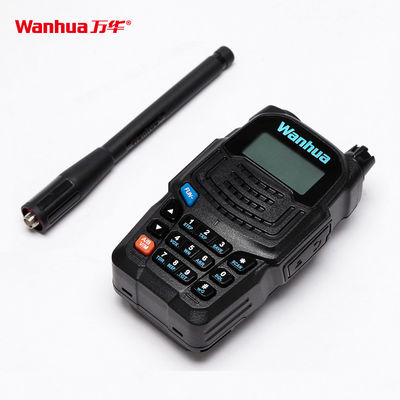 Rádio de longo alcance WKTK UV6S Moldes privadas Walkie Talkies UHF portáteis de duas vias