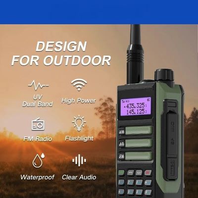 Carregador USB UHF Vox PC Programação Wireless Walkie Talkie para caminhadas e montanhismo