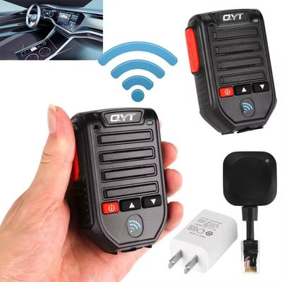 Micrófono portátil leve para QYT Wireless BT-89/BT89 Radio de duas vias 10m de alcance