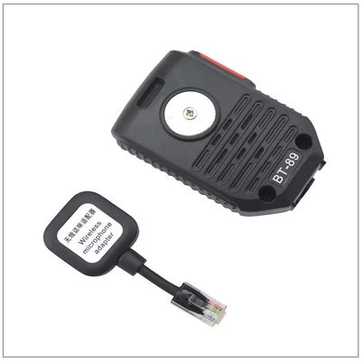 Micrófono portátil leve para QYT Wireless BT-89/BT89 Radio de duas vias 10m de alcance