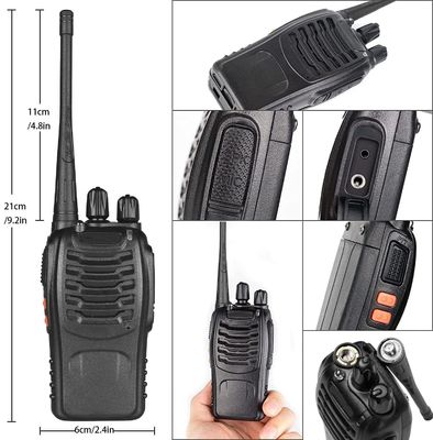 99 Canal de armazenamento BF-888S Dual Band Two Way Radio Walkie Talkie para crianças Mobile Handheld