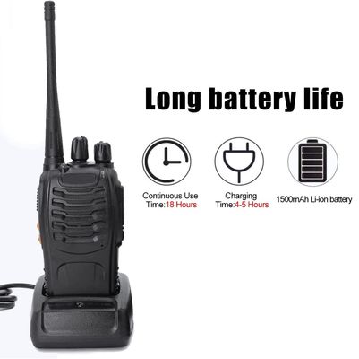 99 Canal de armazenamento BF-888S Dual Band Two Way Radio Walkie Talkie para crianças Mobile Handheld