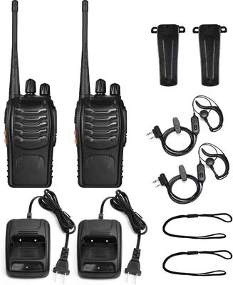 99 Canal de armazenamento BF-888S Dual Band Two Way Radio Walkie Talkie para crianças Mobile Handheld
