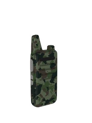 VTC201 Walkie Talkie de modo duplo 2W rádio UHF/VHF para comunicações de longa distância
