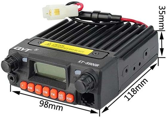 QYT KT-8900R 2 Way Radio Long Range Mini Walkie Talkie com Língua de Operação Inglês