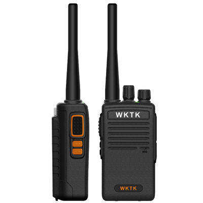 UHF VHF banda dupla Walkie-talkie portátil para DMR Profissional e cobertura de rede de 10 km