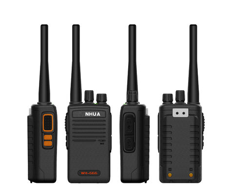UHF VHF banda dupla Walkie-talkie portátil para DMR Profissional e cobertura de rede de 10 km