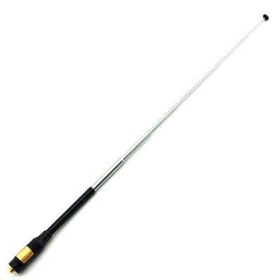 Antenna de pulso de walkie-talkie portátil de duplo segmento UV 40,5 cm aberta - 11,5 cm fechada 2