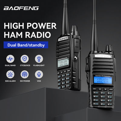 Baofeng UV-82 Walkie Talkie VHF UHF Tipo de frequência para comunicação PTT no Paquistão