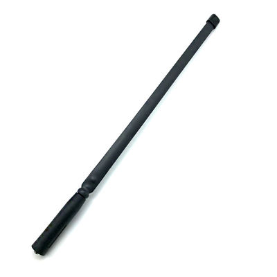 Wanhua HTD826/825/813/815/26/WH36/GTS660 Antena Walkie-Talkie Preta com comprimento de 12 cm