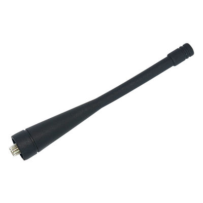 Wanhua HTD826/825/813/815/26/WH36/GTS660 Antena Walkie-Talkie Preta com comprimento de 12 cm
