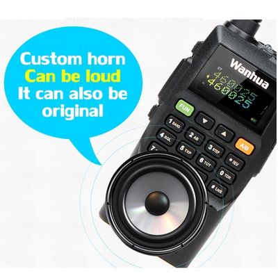 2500mAh Capacidade de bateria Walkie Talkie de longo alcance para comunicação profissional