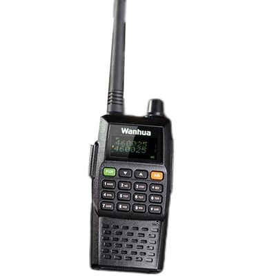 2500mAh Capacidade de bateria Walkie Talkie de longo alcance para comunicação profissional