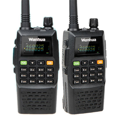 2500mAh Capacidade de bateria Walkie Talkie de longo alcance para comunicação profissional