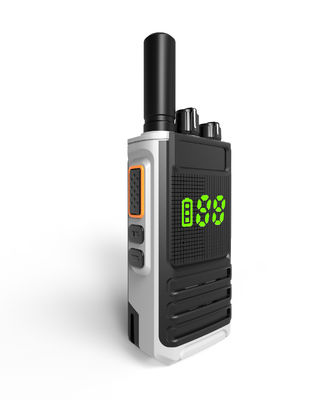 Radio Walkie Talkies de duas vias com bateria Li-ion de 200g e resistência à água nível IPX-1