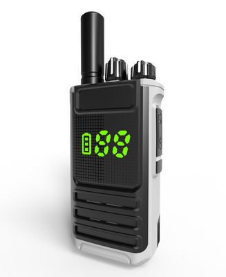 Radio Walkie Talkies de duas vias com bateria Li-ion de 200g e resistência à água nível IPX-1