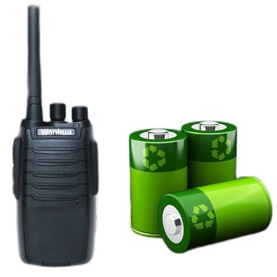 Rádio portátil amador de banda única durável para 2-6 km de alcance de conversa