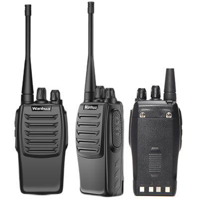 Walkie Talkie de alta potência com 3,7V de tensão operacional e 16 canais de armazenamento perfeito
