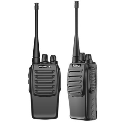 Walkie Talkie de alta potência com 3,7V de tensão operacional e 16 canais de armazenamento perfeito